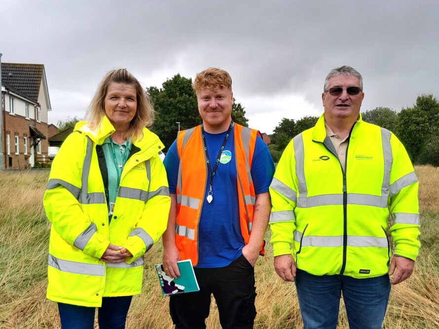 Fiona Waind, Tom Bellamy and Paul Ashman