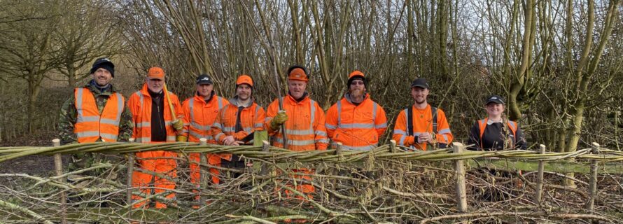 team in orange hi-vis